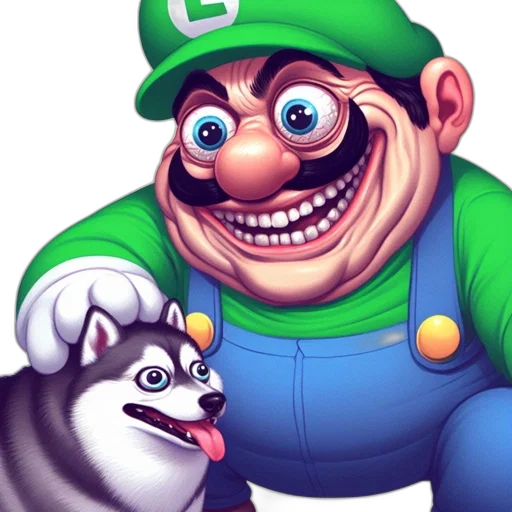 animal, creature, face, concept art transparent PNG cut-out