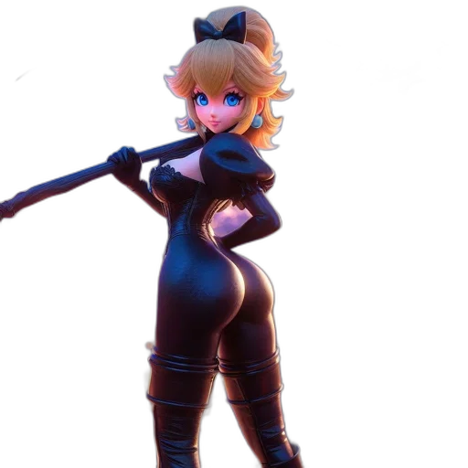 staff, weapon, concept art, 3d render transparent PNG cut-out
