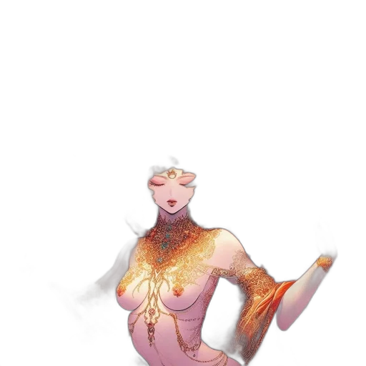 creature, mask, staff, animal transparent PNG cut-out