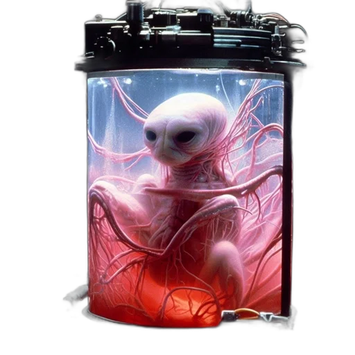creature, robot, animal, bottle transparent PNG cut-out