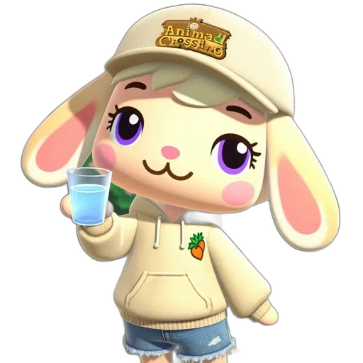 hat, animal, staff, 3d render transparent PNG cut-out