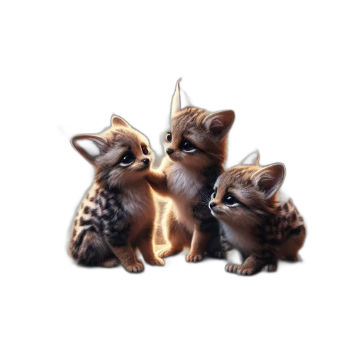 animal, 3d render, fantasy art, concept art transparent PNG cut-out