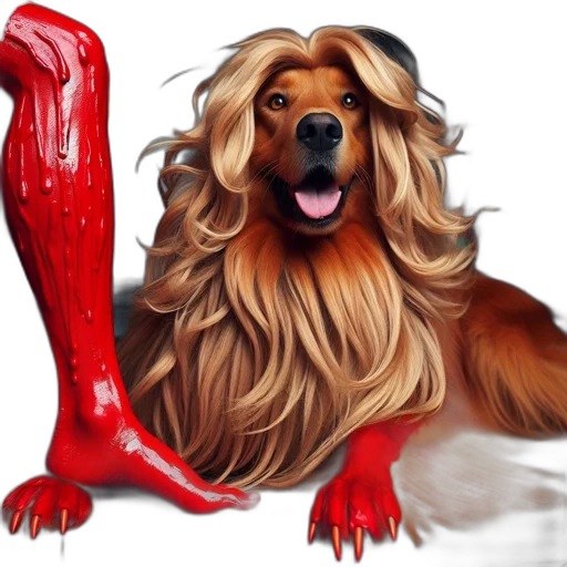 animal, creature, hair, shoes transparent PNG cut-out