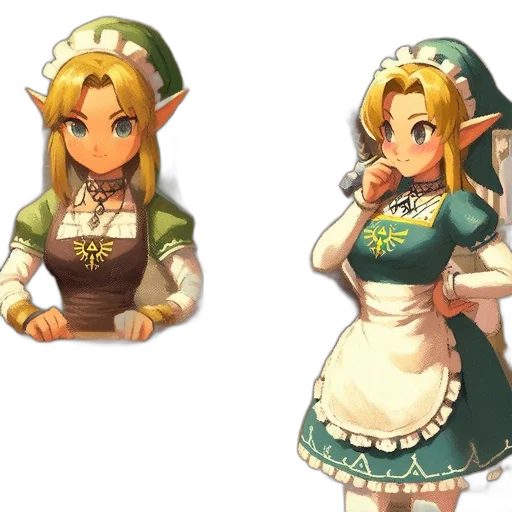 dress, crown, pixel art, concept art transparent PNG cut-out