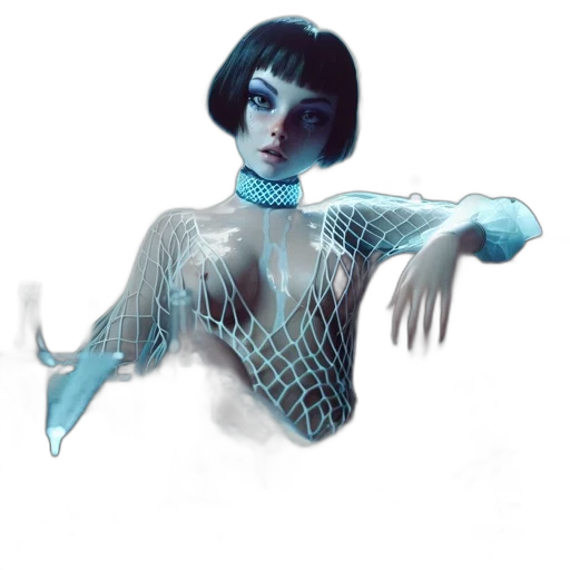 robot, creature, dress, mask transparent PNG cut-out