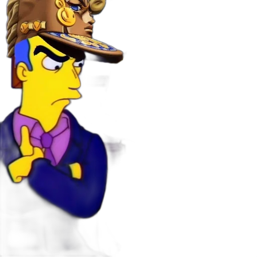 hat, staff, jacket, face transparent PNG cut-out