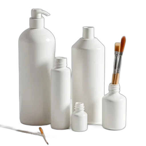 bottle, photorealistic, 3d render, concept art transparent PNG cut-out