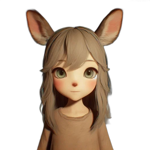 creature, animal, staff, mask transparent PNG cut-out