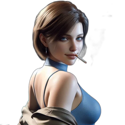 dress, face, robot, concept art transparent PNG cut-out