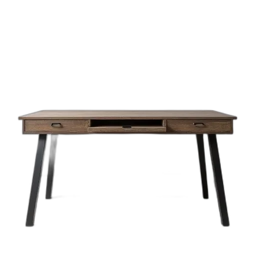 furniture, 3d render, table, bureau transparent PNG cut-out