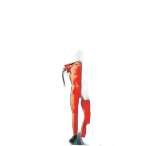 dress, staff, robot, creature transparent PNG cut-out