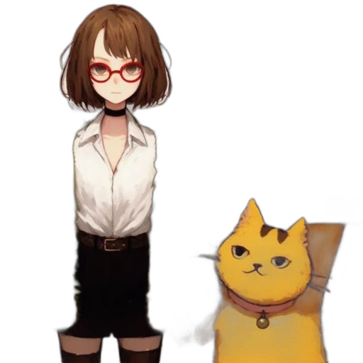 staff, dress, animal, creature transparent PNG cut-out