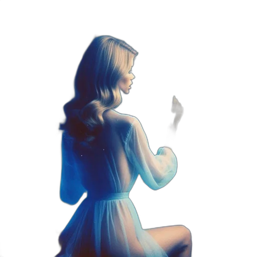 dress, robot, bottle, staff transparent PNG cut-out