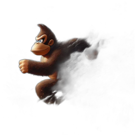 animal, creature, concept art, 3d render transparent PNG cut-out