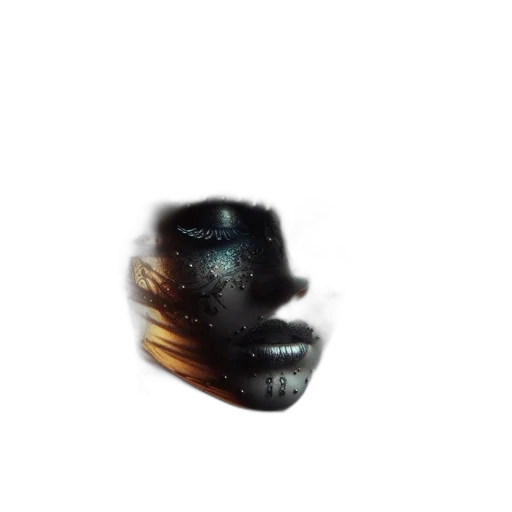 mask, hair, face, crown transparent PNG cut-out