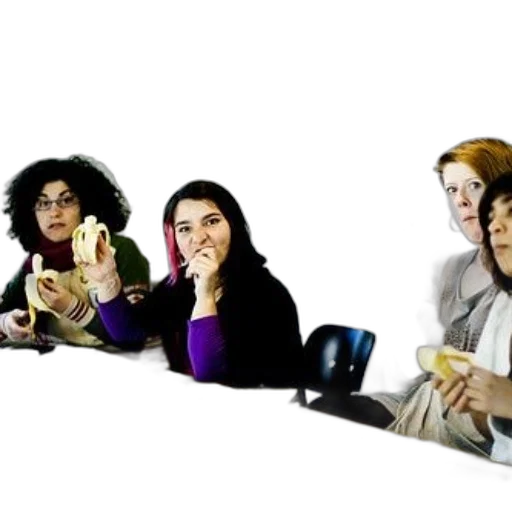 staff, concept art, group, women transparent PNG cut-out