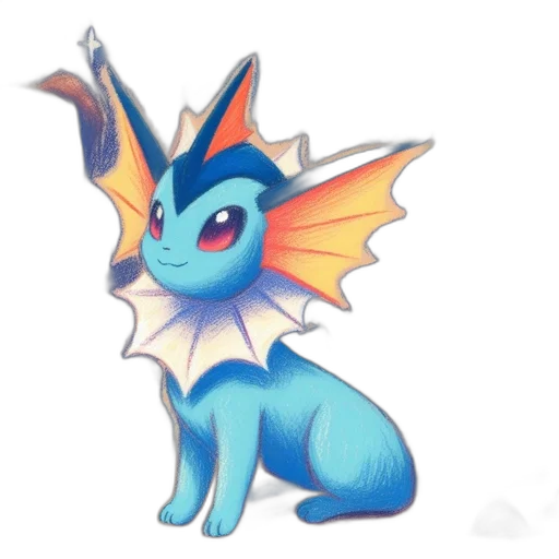 dragon, staff, creature, animal transparent PNG cut-out