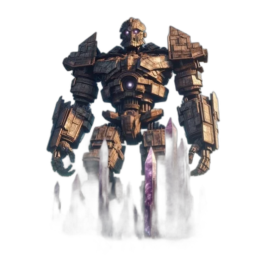 robot, weapon, concept art, fantasy art transparent PNG cut-out