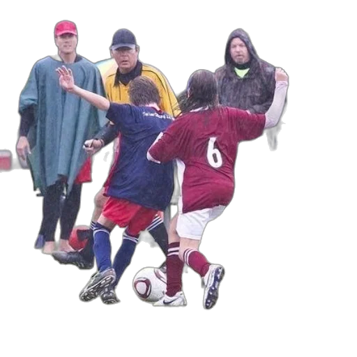 soccer, game, taking, place transparent PNG cut-out