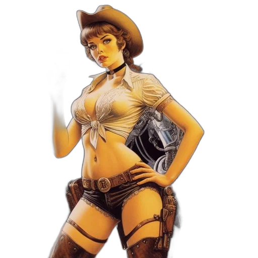 hat, concept art, comic book art, fantasy art transparent PNG cut-out