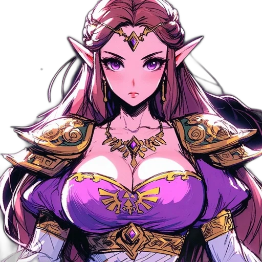 crown, dress, weapon, staff transparent PNG cut-out