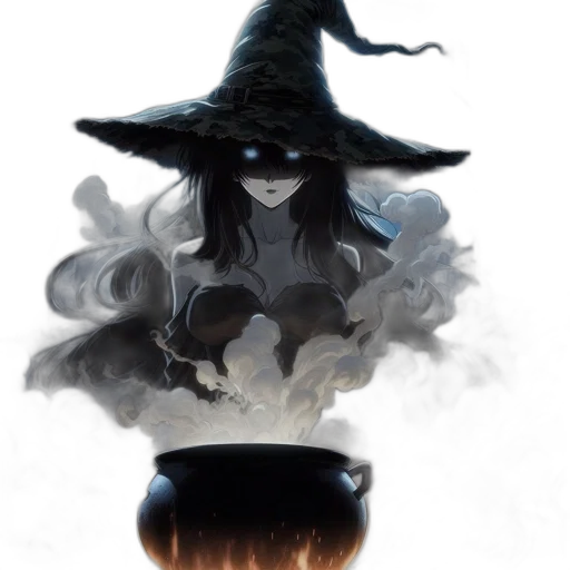hat, mask, staff, dragon transparent PNG cut-out