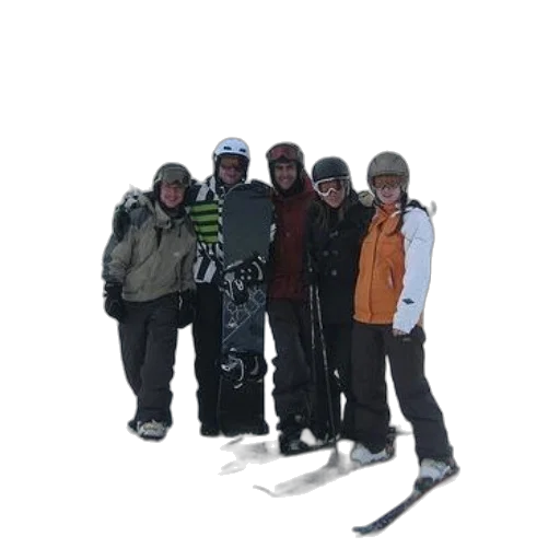 staff, jacket, 3d render, snow transparent PNG cut-out
