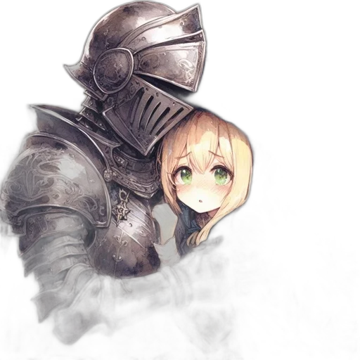 robot, mask, sword, weapon transparent PNG cut-out