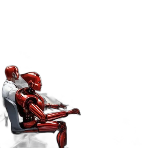 robot, furniture, concept art, comic book art transparent PNG cut-out