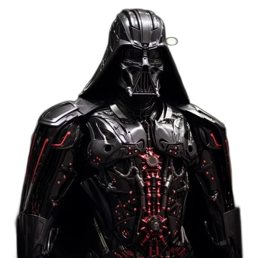 mask, jacket, robot, concept art transparent PNG cut-out
