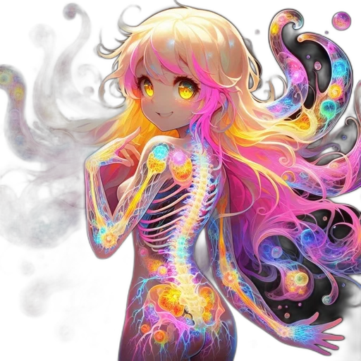dress, fantasy art, anime, concept art transparent PNG cut-out