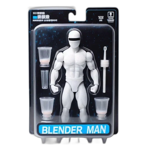 robot, 3d render, image, muscular transparent PNG cut-out