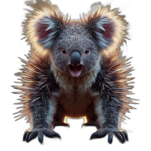 animal, creature, staff, hair transparent PNG cut-out