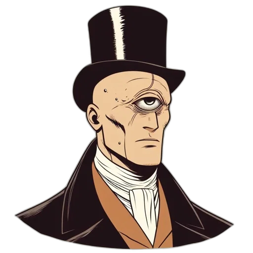 face, hat, staff, mask transparent PNG cut-out