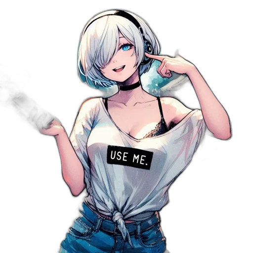 robot, jacket, dress, staff transparent PNG cut-out