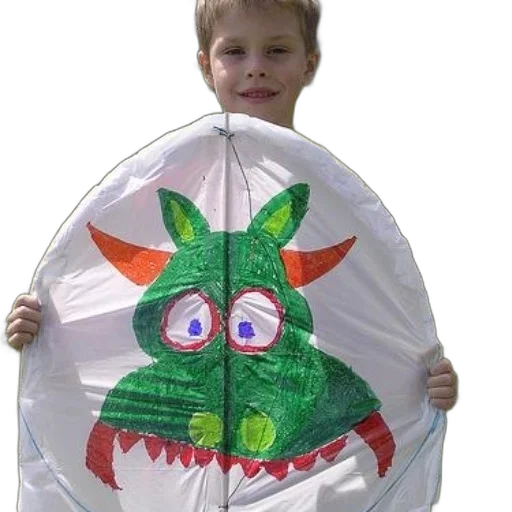 dragon, umbrella, mask, creature transparent PNG cut-out