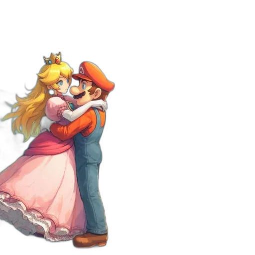 crown, dress, hat, pixel art transparent PNG cut-out