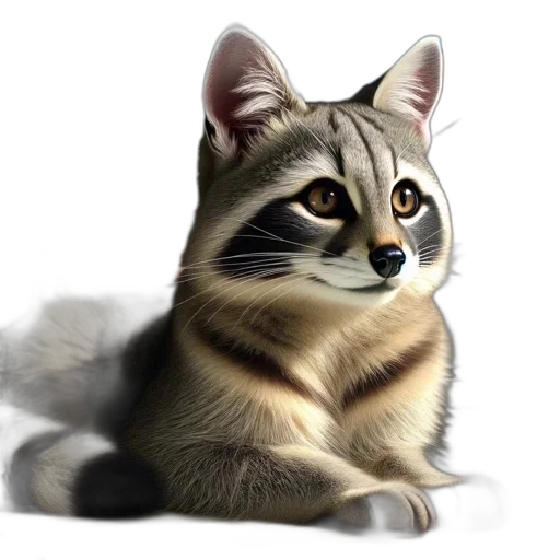 animal, creature, staff, photorealistic transparent PNG cut-out
