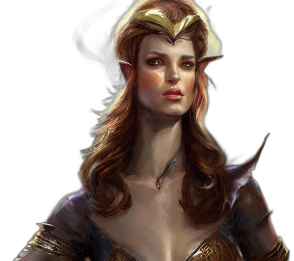 fantasy art, concept art, comic book art, photorealistic transparent PNG cut-out