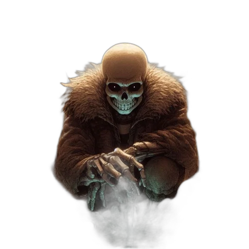 mask, creature, face, jacket transparent PNG cut-out