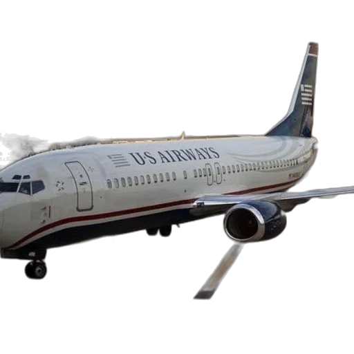 3d render, airways, airplane, tarmac transparent PNG cut-out