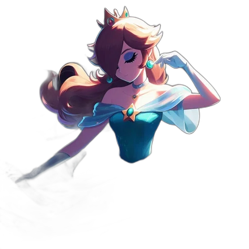 crown, dress, staff, sword transparent PNG cut-out