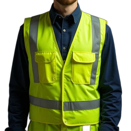 jacket, staff, face, robot transparent PNG cut-out