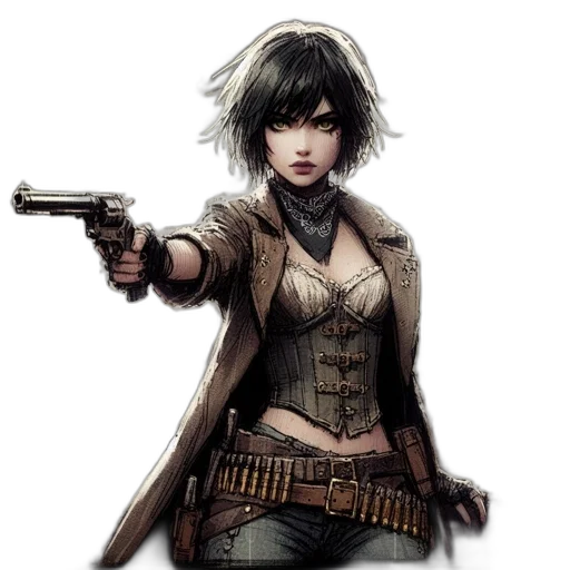 weapon, comic book art, concept art, fantasy art transparent PNG cut-out