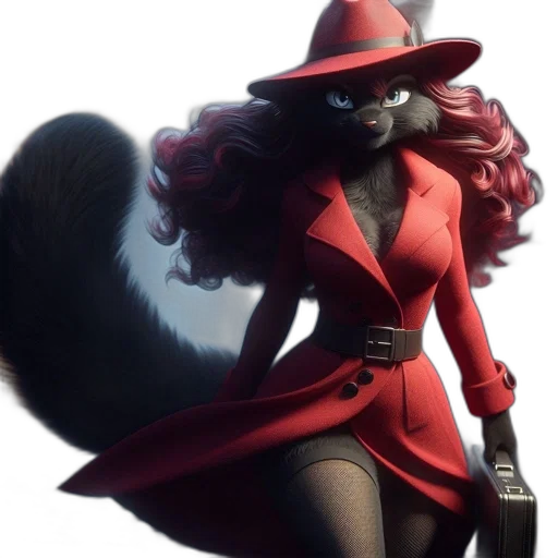 hat, staff, animal, creature transparent PNG cut-out