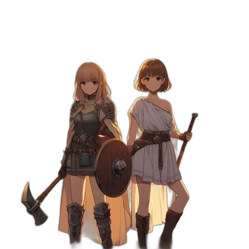 sword, weapon, staff, dress transparent PNG cut-out