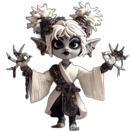 staff, creature, mask, concept art transparent PNG cut-out