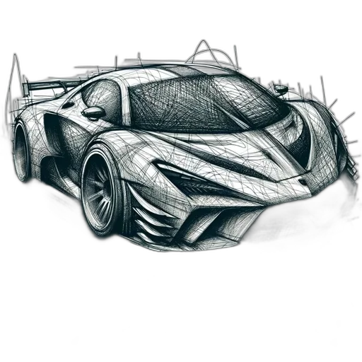 car, dragon, weapon, jacket transparent PNG cut-out