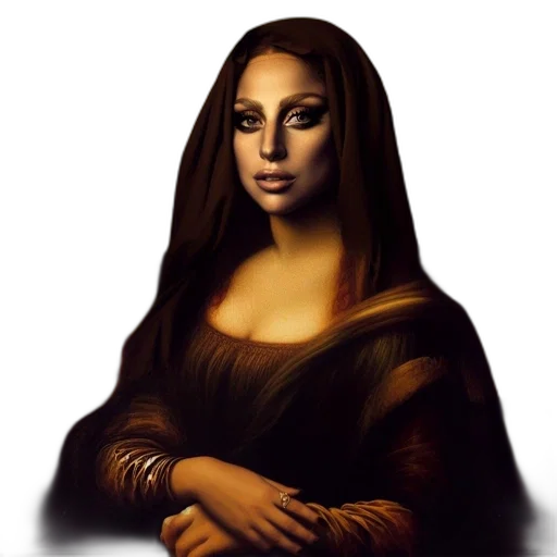 face, fantasy art, photorealistic, pixel art transparent PNG cut-out