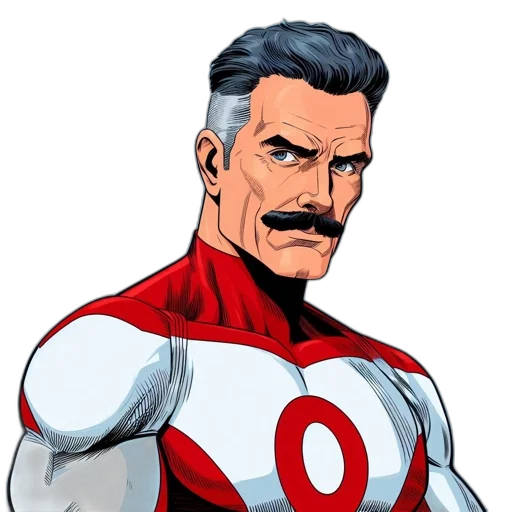 comic book art, concept art, cartoon, image transparent PNG cut-out